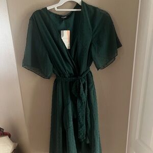 Women’s XXL dark green dress